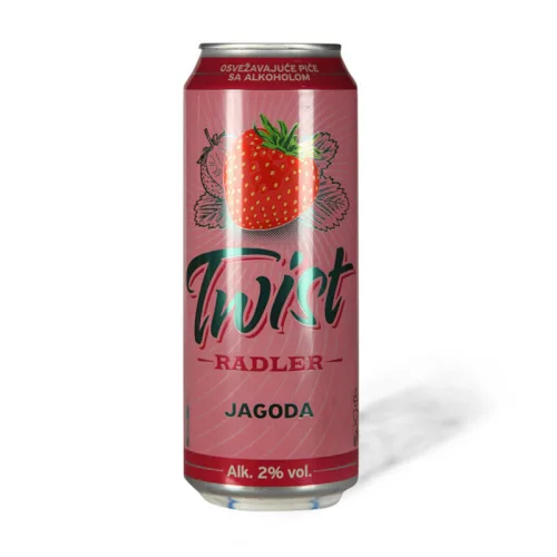 Pivo sa ukusom LAV Twist jagoda 0,5l