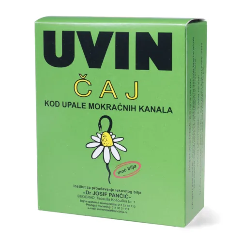 Uvin Čaj INST. JOSIF PANČIĆ kod upale mokrać.kan.50g