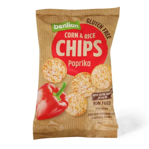 Čips BENLIAN FOOD paprika 50g