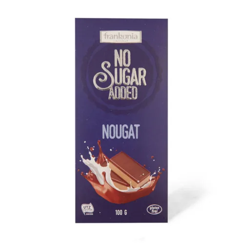 Čokolada FRANKONIA nugat bez dodatog šečera 100g