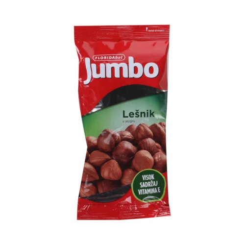 Lešnik  JUMBO sirovo jezgro 75g