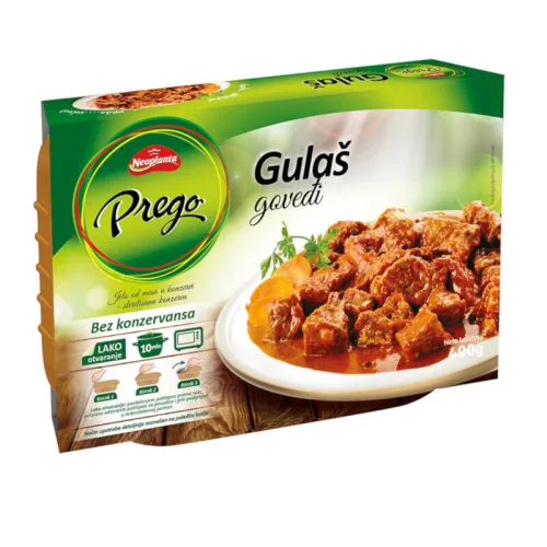 Gulaš NEOPLANTA govedji Prego 400g