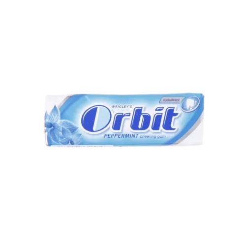 Žvake ORBIT pepermint dražeje 14g