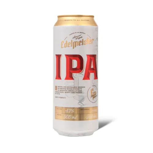 Pivo svetlo EDELMEISTER IPA can 0.5l