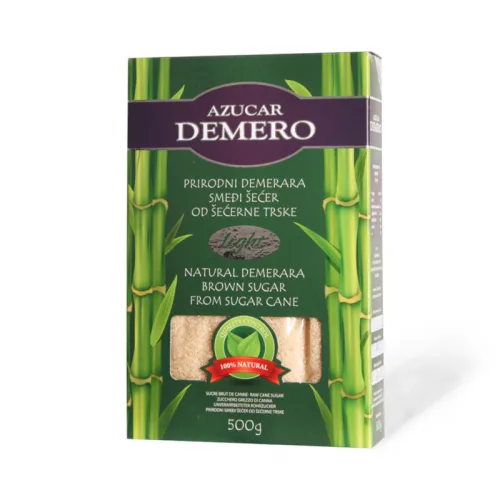 Šećer kristal DEMERO smedji light 500g