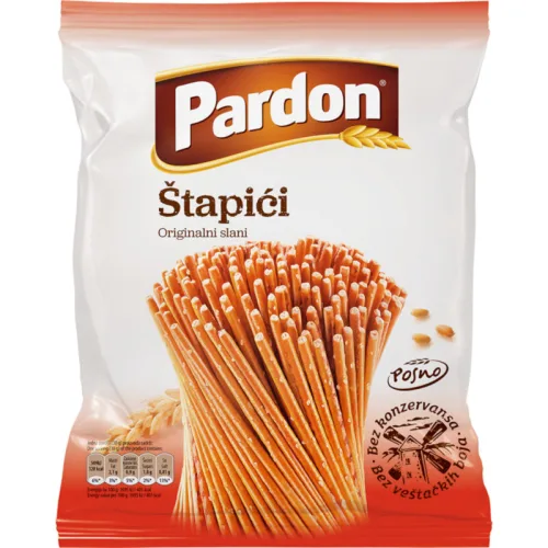 Slani štapići PARDON 210g