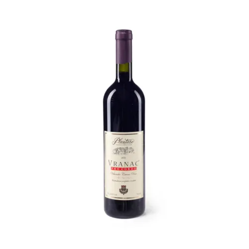 Vino crno VRANAC PRO CORDE PLANTAŽE 0.75l