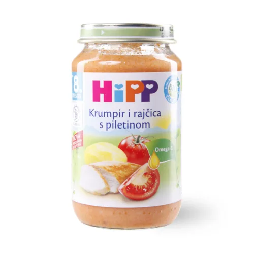 Kašica HIPP paradajz,piletina 220g