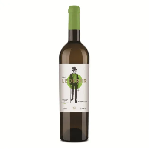 Vino belo CHARDONNAY LEDERER ČOKA 0,75L