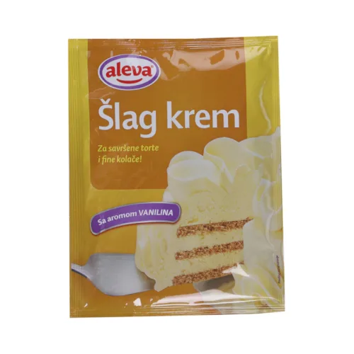 Šlag krem ALEVA vanila  65g