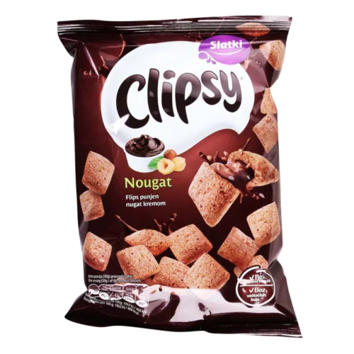Flips CLIPSY Nugat jastučići  punjeni kremom 80g