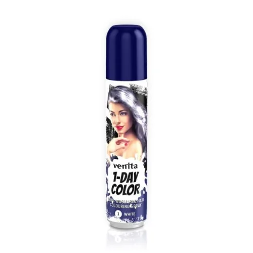 Sprej za farbanje kose VENITA jednokratni White Base 1, 50ml
