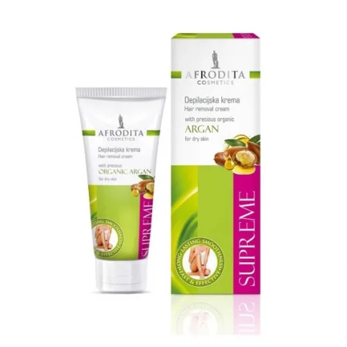 Krema za depilaciju  AFRODITA Supreme Argan 100ml