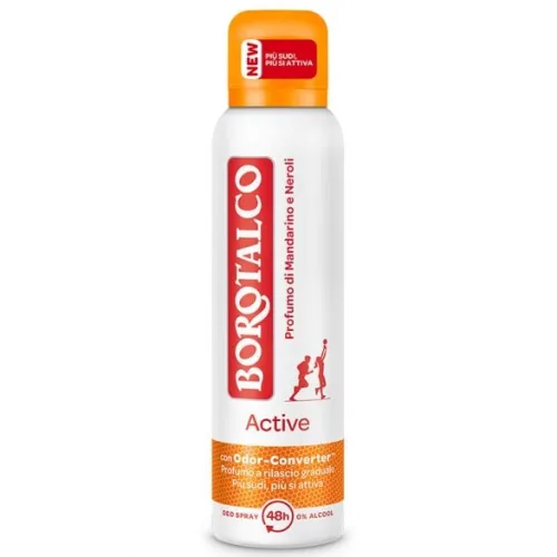 Dezodorans BOROTALCO Active Mandarine neroli  u spreju 150 ml