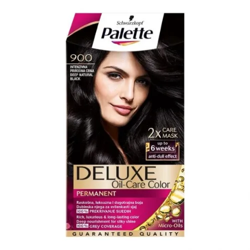 Farba za kosu PALETTE Deluxe 900 Deep Natural Black