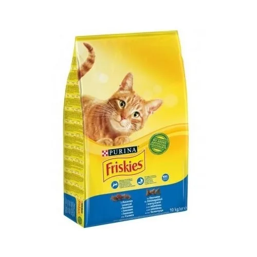 Hrana za mačke FRISKIES losos i povrće 10kg