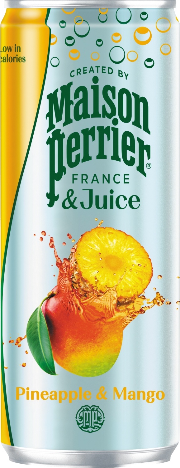 Gazirani sok PERRIER Magnetic ananas i mango 250ml