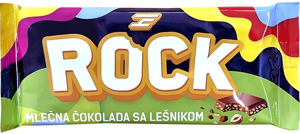 Čokolada DEX ROCK sa lešnikom 100g