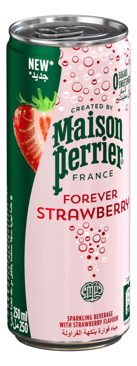 Gazirani sok PERRIER Forever jagoda 250ml