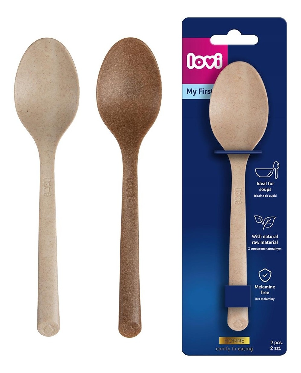 LOVI kašičica za bebe Granola 2kom