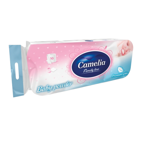Toalet papir CAMELIA baby powder 3sloja 10kom