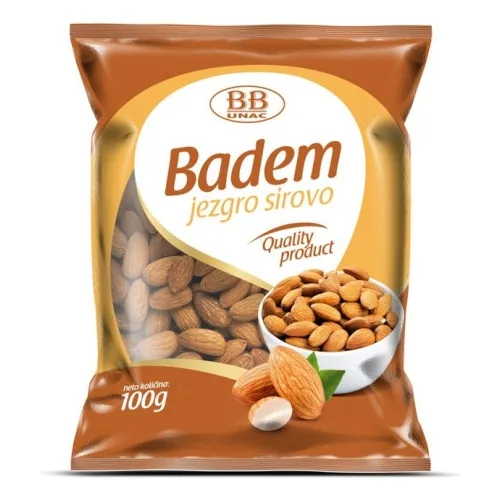 Badem UNAC sirovi 100g