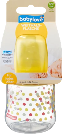 BABYLOVE flašica široko grlo 150ml (više vrsta)