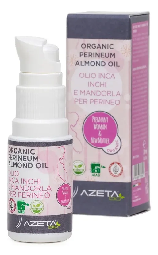 Organsko bademovo ulje AZETA BIO za masažu međice 20ml