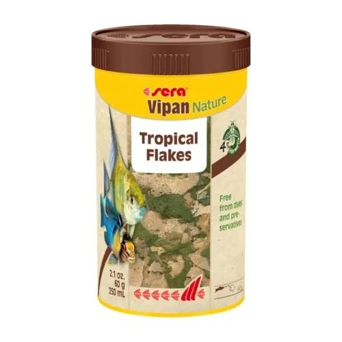 SERA Vipan nature tropical flakes hrana za ribice 100ml
