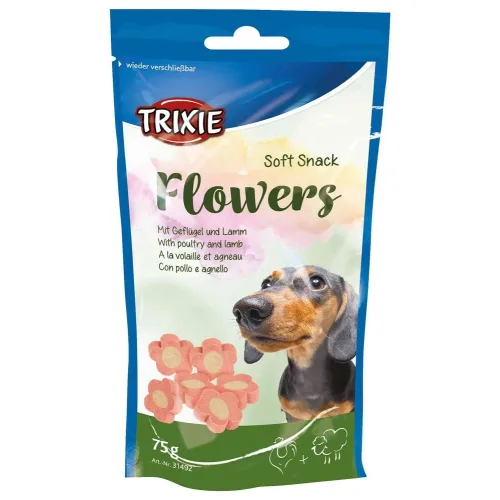 Poslastice za pse TRIXIE Flowers jagnjetina i piletina 75g