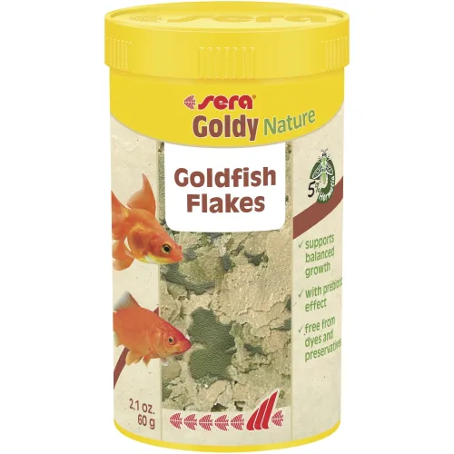 SERA Goldy nature hrana za zlatne ribice sa spirulinom 100ml