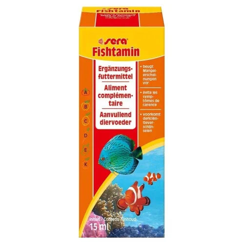 SERA Fishtamin hrana za ribice 15ml