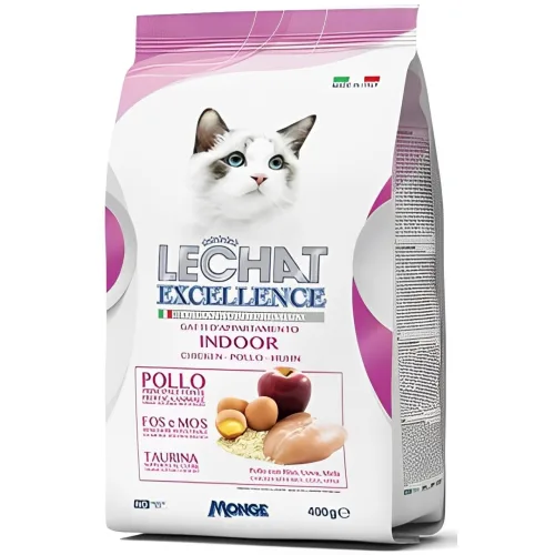 Hrana za mačke LECHAT excellence briket indoor 400g