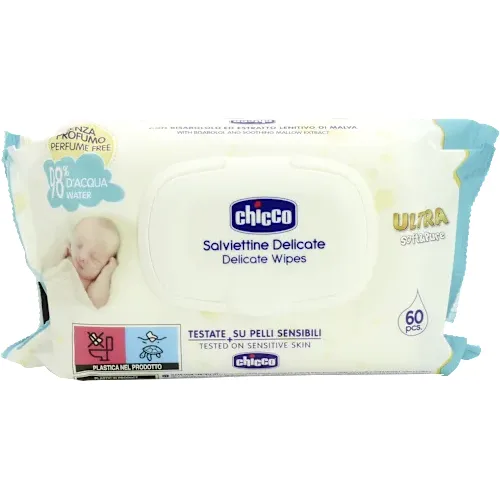 Vlažne maramice CHICCO Delicate 60kom