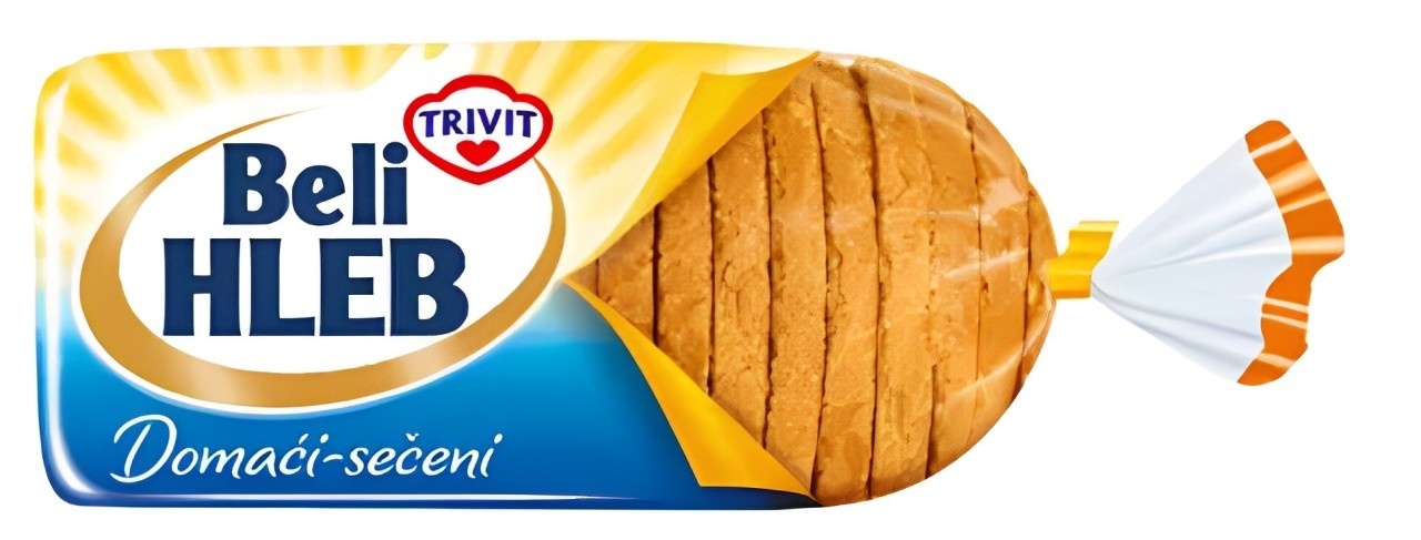 Hleb TRIVIT beli rezani 500g