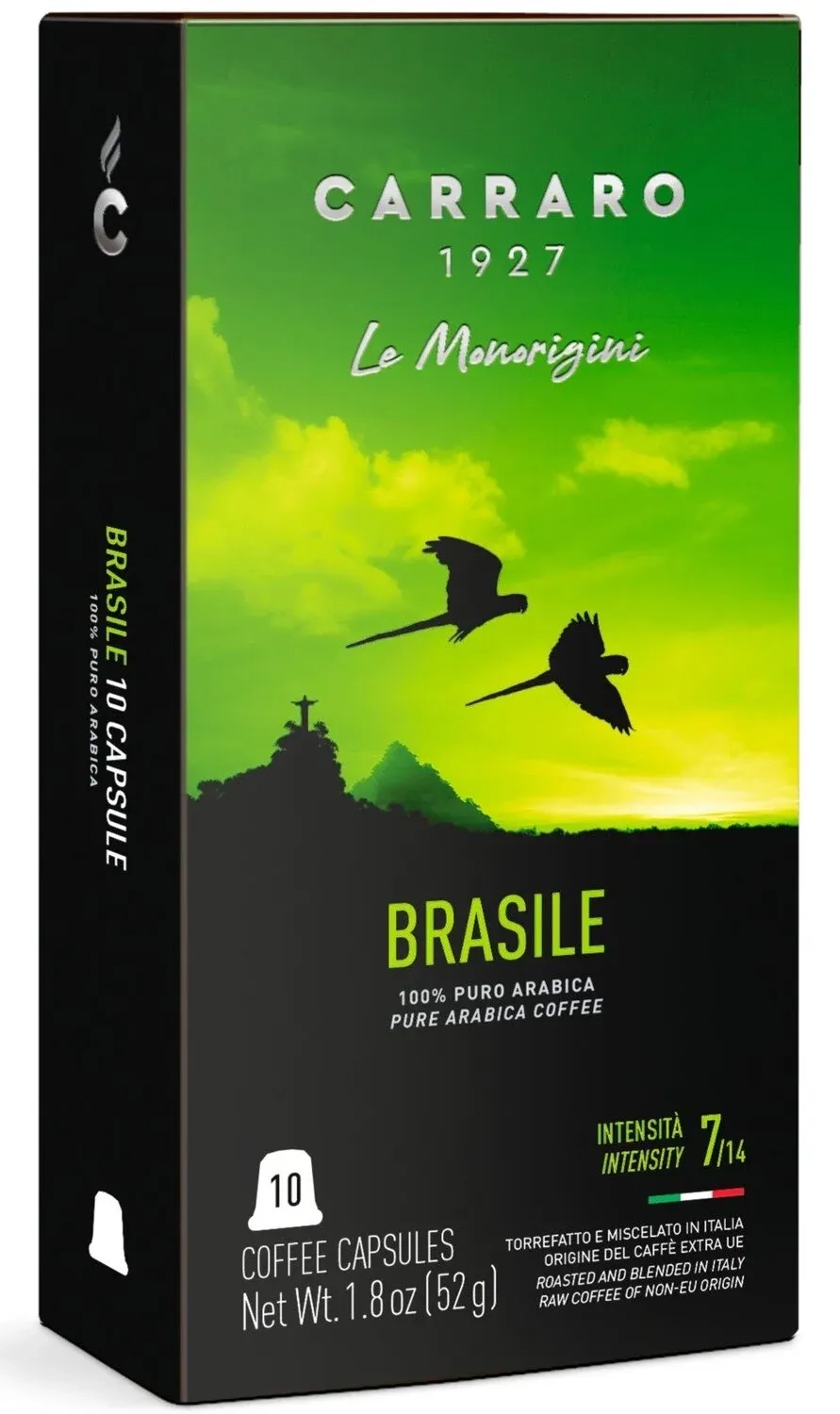 Kapsule za kafu CARRARO Brasile 10kom 52g