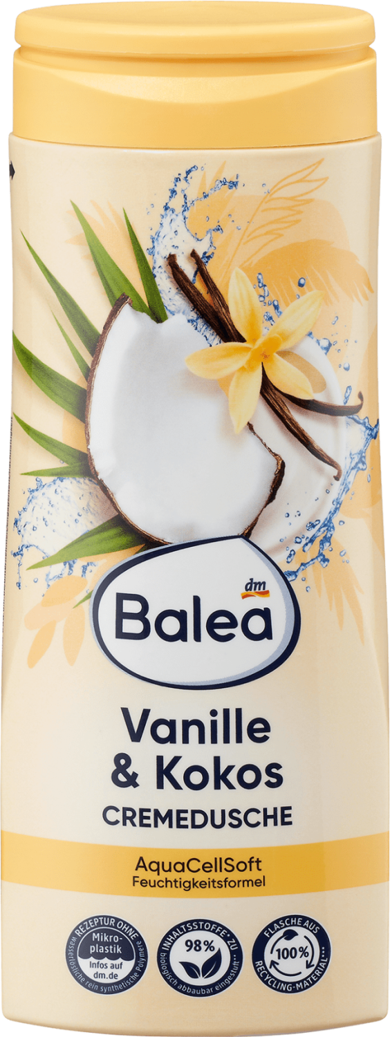 Gel za tuširanje BALEA kremasti vanila i kokos 300ml