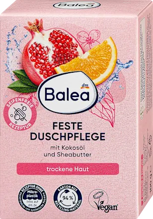 Gel za tuširanje BALEA čvrsti narandža i nar 100g