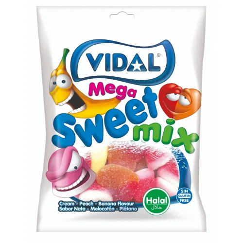 Gumene bombone VIDAL mega sweet mix 90g