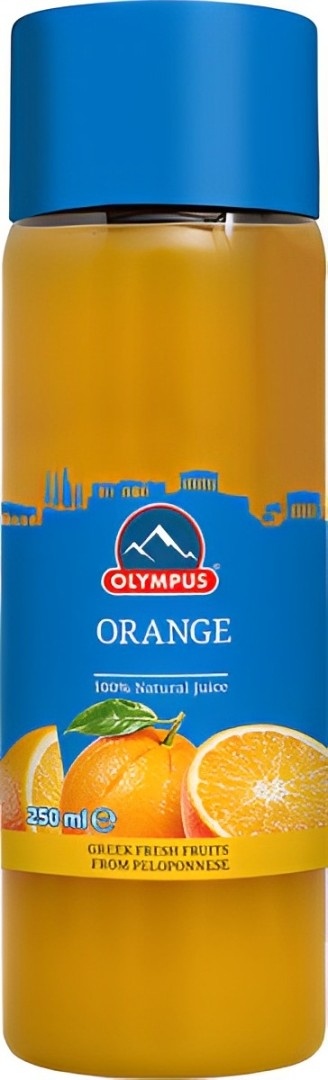 Negazirani sok OLYMPUS 100% narandža 250ml