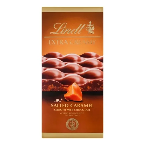 Čokolada LINDT Extra creamy karamel 80g