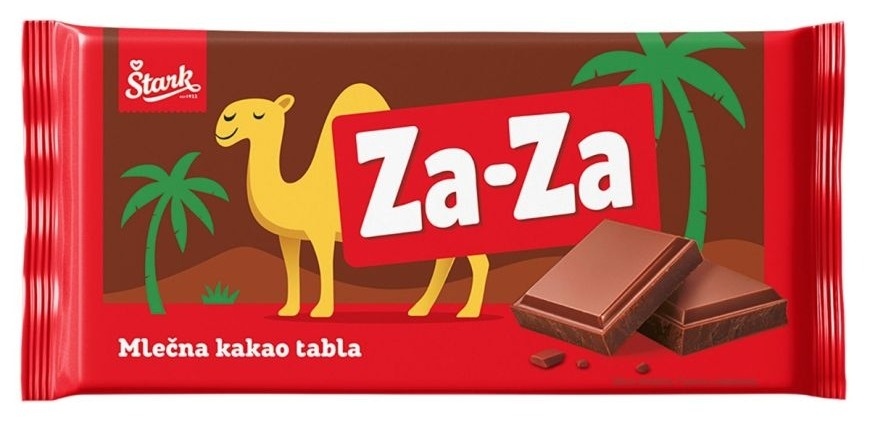 Čokolada ZA-ZA mlečna 85g