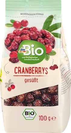 Brusnica DM BIO kandirana 100g