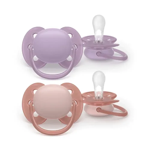AVENT duda Soft (6-18m) lila nude 2kom