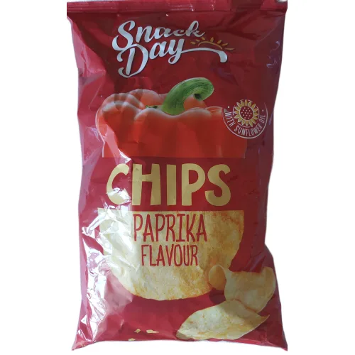 Čips SNACK DAY paprika pržen na suncokretovom ulju 150g