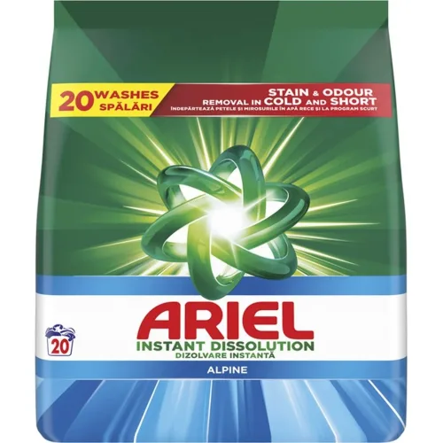 Deterdžent za pranje veša ARIEL Alpine 20 pranja (1,3kg)