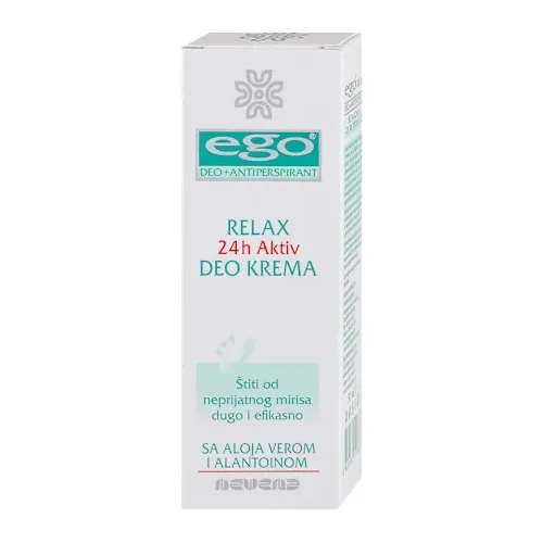 Krema za negu tela NEVENA protiv znojenja Ego Deo Relax 50ml