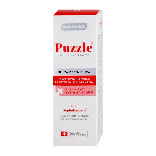 Gel za čišćenje lica NEVENA puzzle 75ml