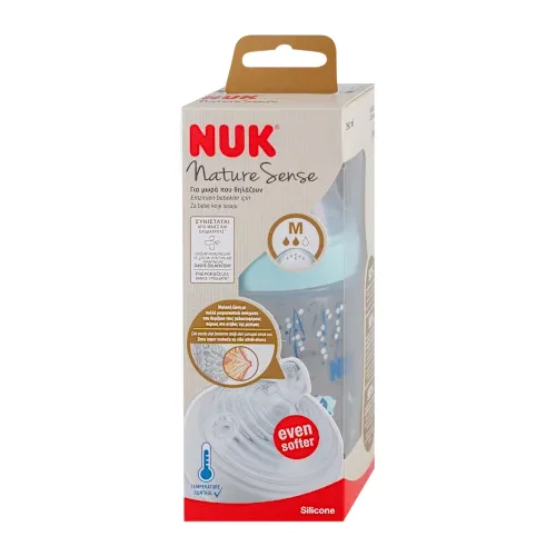 NUK Nature Sense flašica sa termo indikatorom 260ml