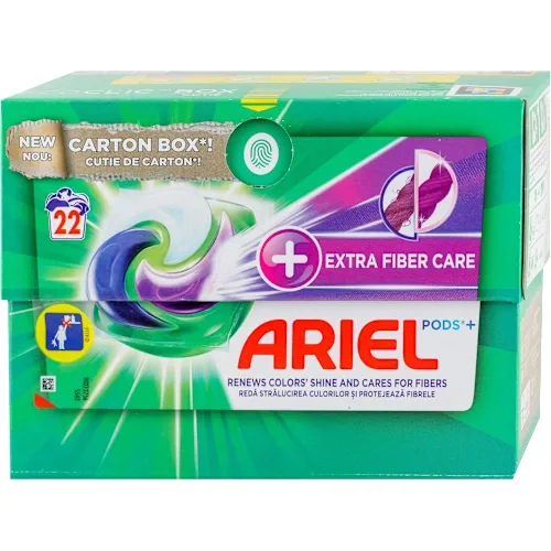 Tablete za pranje veša ARIEL PODS Fiber care  22kom